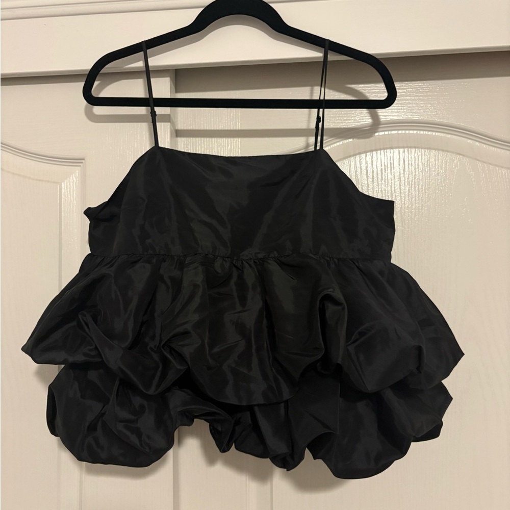 a new day Black Sleeveless Top